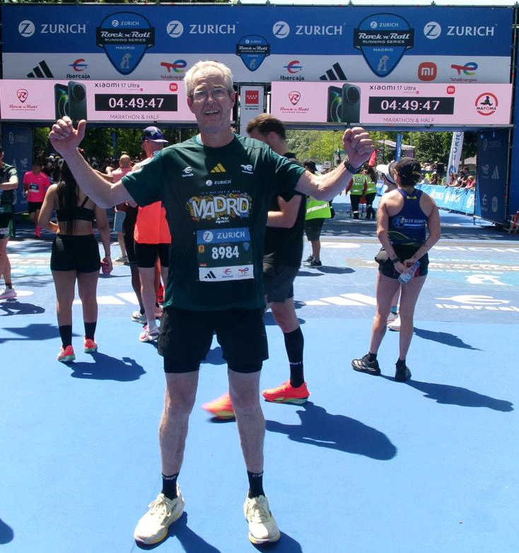 MICHAEL MADRID MARATHON… und wieder ein Marathon – der wievielte wird es wohl gewesen sein…? 6